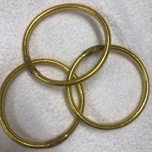 BuDhaGirl All Weather Bangles - Gold/ Medium